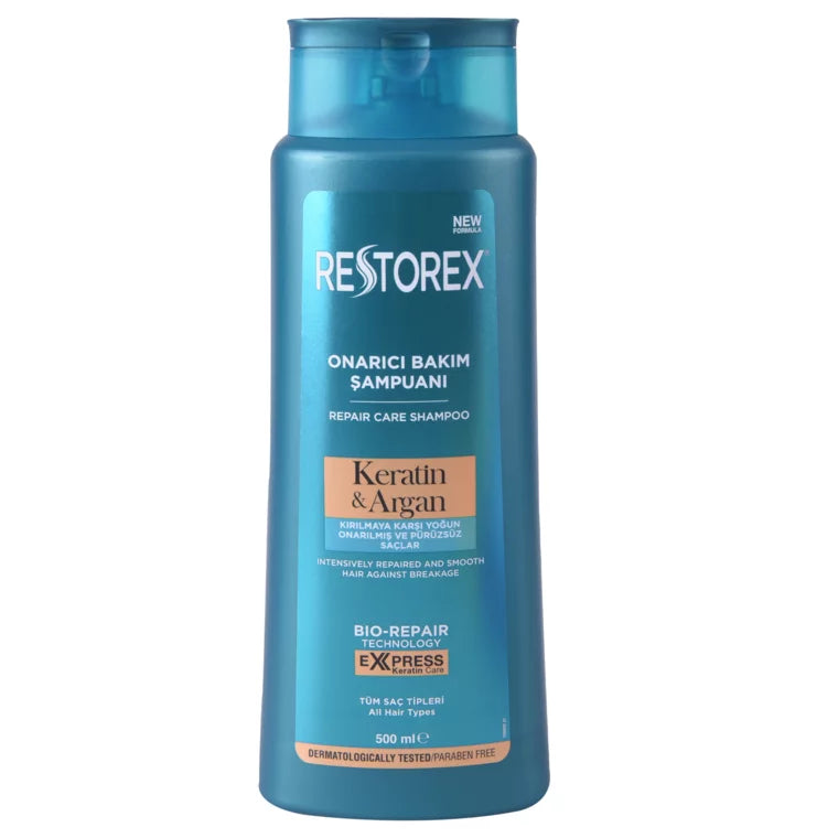 RESTOREX Shampo Riparuese me Keratinë & Argan