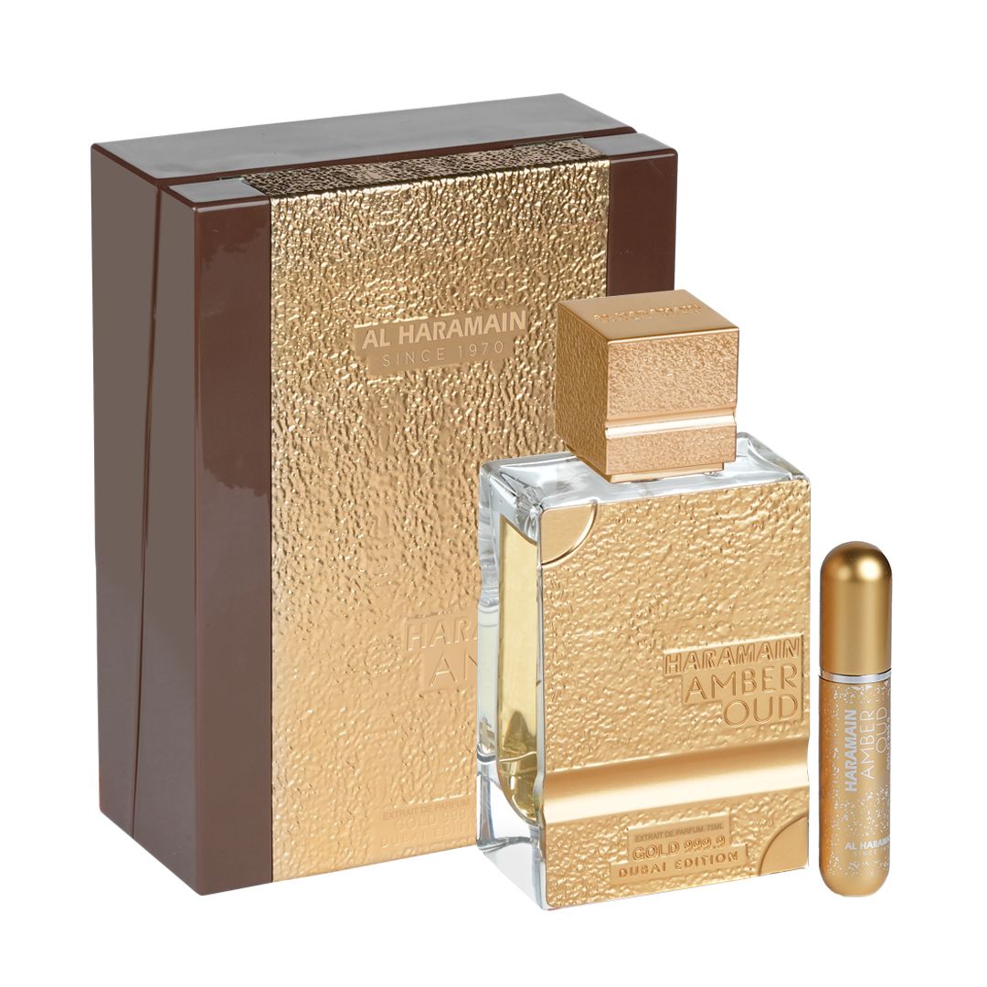 Haramain Amber Oud Gold 999.9 Dubai Edition Extrait De Parfum