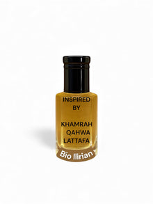 Inspired by Lattafa Khamrah Qahwa